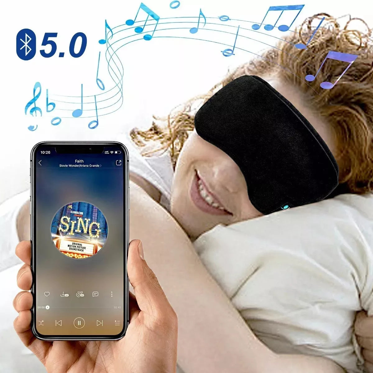 SLEEPZPRO™ - ANTIFAZ CON AUDIFONOS